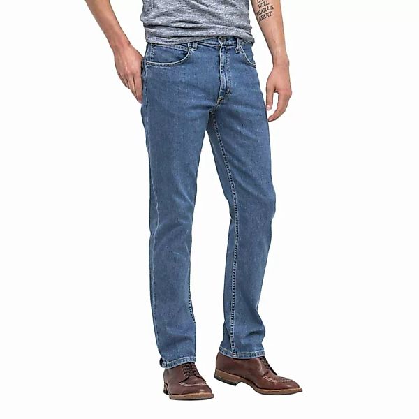 Lee Brooklyn Straight Jeans 42 Mid Stonewash günstig online kaufen