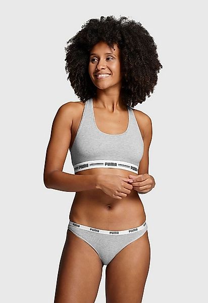 PUMA BODYWEAR Bikinislip Bikini-Slip (2-St) Low Rise, Modal günstig online kaufen