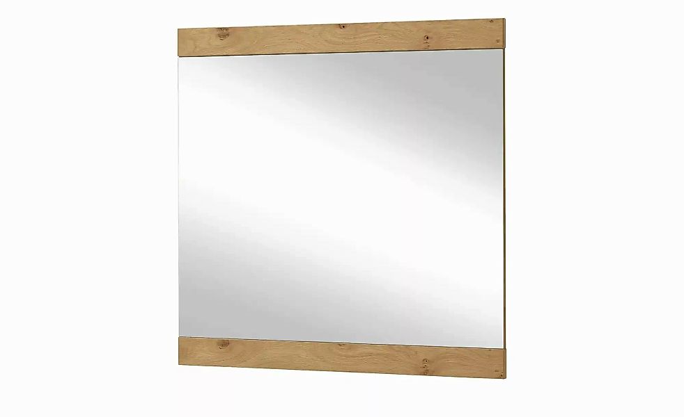 Woodford Spiegel  84 x 83 cm Lina  ¦ holzfarben ¦ Glas,Aluminium,Holzwerkst günstig online kaufen