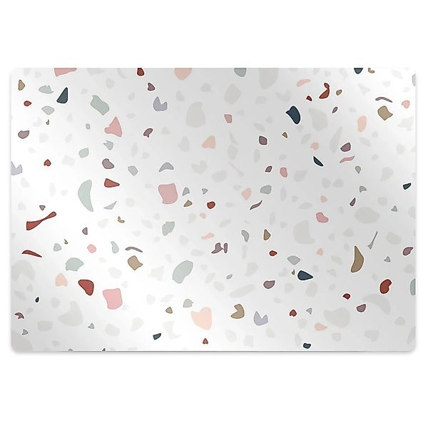 Tulup Bodenschutzmatte Bunte Flecken Bodenschutzmatte Bürostuhl 100x70 cm R günstig online kaufen