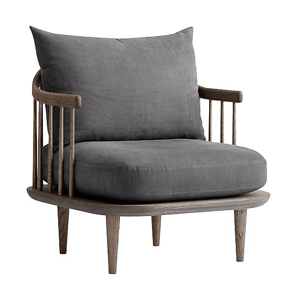 &Tradition - FLY Chair SC10 Sessel - dunkelgrau/Stoff Hot Madison 093/Geste günstig online kaufen