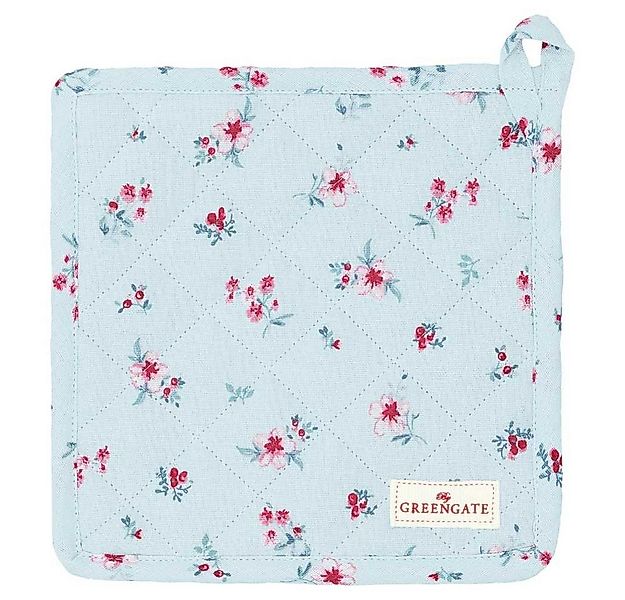 Greengate Topflappen Greengate Topflappen SILA PALE BLUE Blau Blumen 2er Se günstig online kaufen