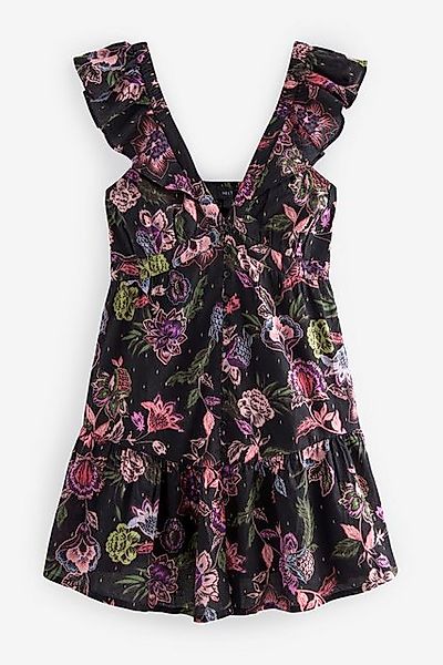 Next Sommerkleid Feminines Minikleid mit Rüschen, Kurzgröße (1-tlg) günstig online kaufen