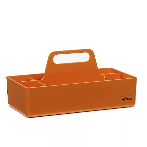 Vitra - Vitra Toolbox Aufbewahrungsbox - mandarine/32.7x16.7x15.6cm günstig online kaufen