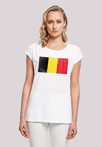 F4NT4STIC T-Shirt Belgium Belgien Flagge Print günstig online kaufen