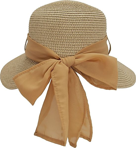 chillouts Strohhut knautschbare Schute Nikiti UV-Schutz günstig online kaufen