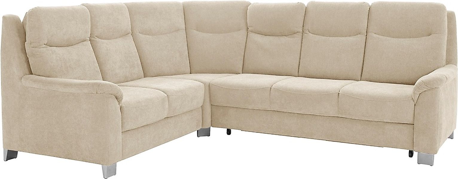 sit&more Ecksofa »Boccaccio L-Form«, mit Federkern und Kopfteilverstellung, günstig online kaufen