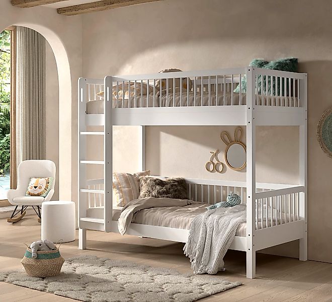 Home affaire Etagenbett, (Made in Europe), mit 90x200 cm LF, Lattenroste, L günstig online kaufen