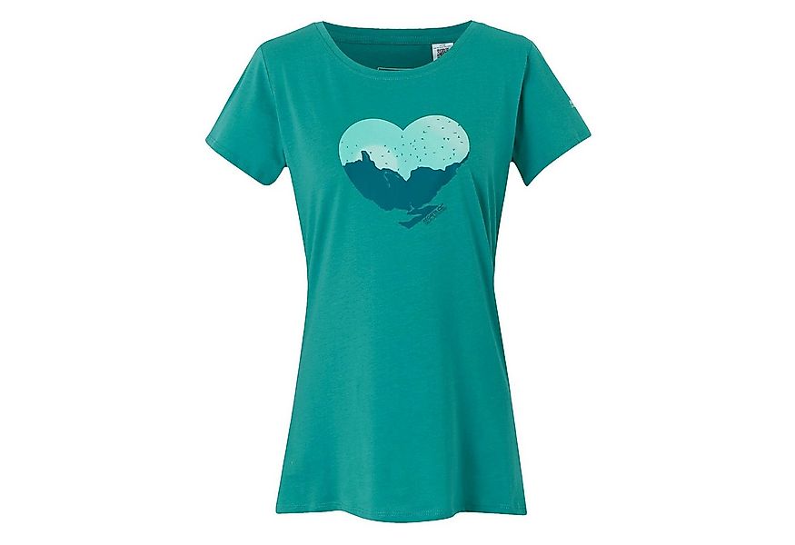Regatta Kurzarmshirt Breezed V T-Shirt Damen mit Print günstig online kaufen