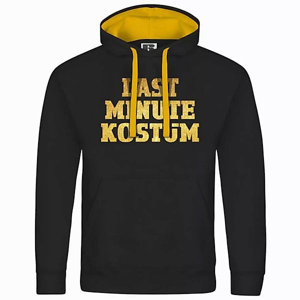 deinshirt Kapuzenpullover Herren Kapuzenpullover LAST MINUTE KOSTÜM Mit Pri günstig online kaufen