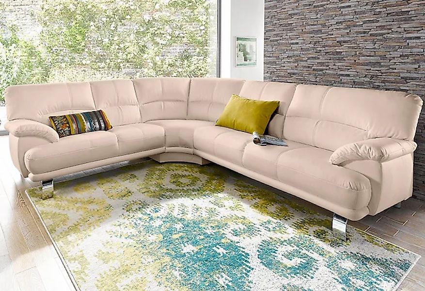 TRENDMANUFAKTUR Ecksofa »Cecilia in italienischem Design, modern und komfor günstig online kaufen