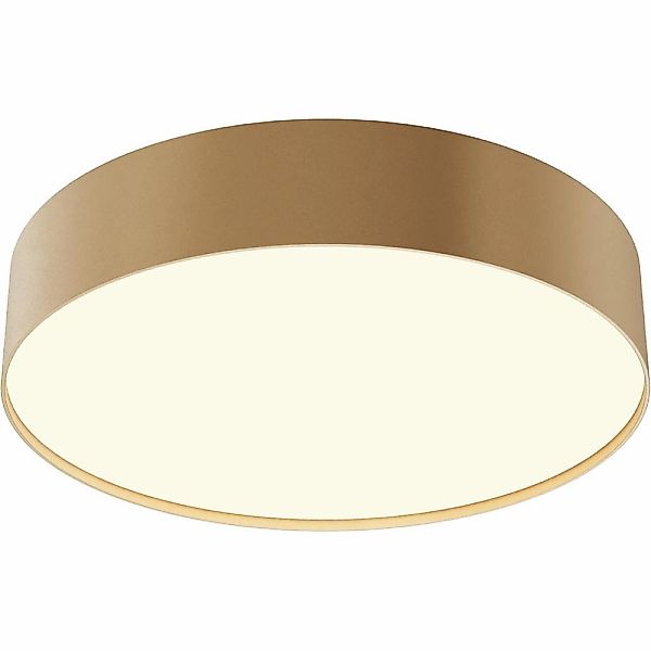 LED Deckenleuchte Zon in Gold-matt 36W 2220lm günstig online kaufen