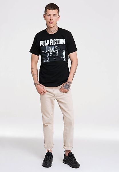 LOGOSHIRT T-Shirt "Pulp Fiction", mit lässigem Front-Print günstig online kaufen