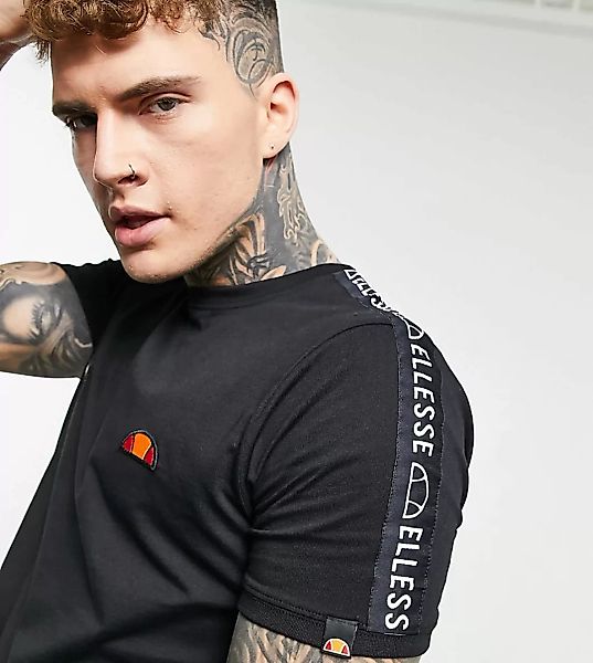 ellesse – Fede – T-Shirt in Schwarz – exklusiv bei ASOS günstig online kaufen