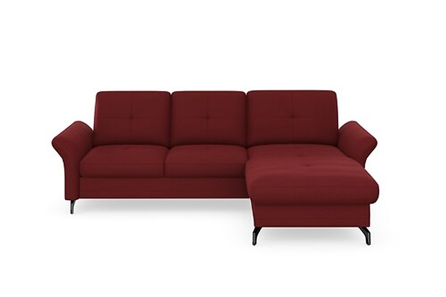 Places of Style Ecksofa "Calando L-Form", wahlweise mit Bettfunktion, Bettk günstig online kaufen