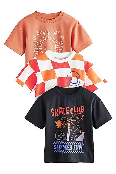 Next T-Shirt Kurzarm-T-Shirts aus 100 % Baumwolle, günstig online kaufen