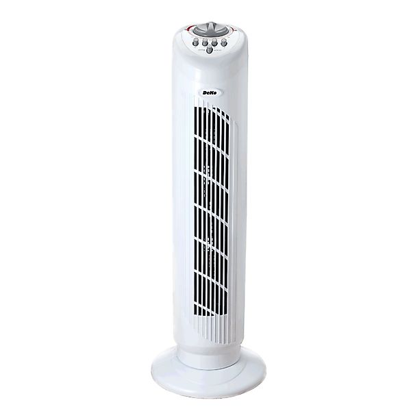 DEKO-ELEKTRO Turmventilator / Bodenventilator Stratos B292 Weiß günstig online kaufen