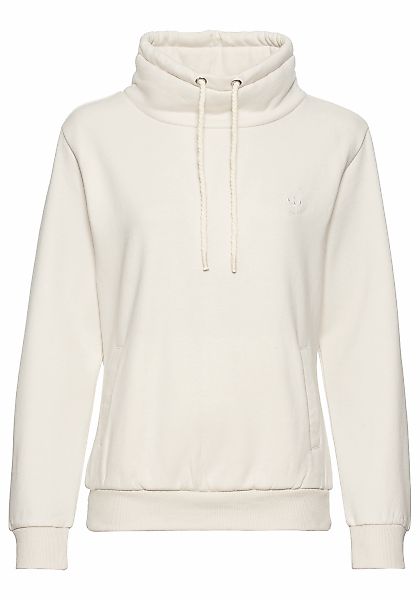 H.I.S Sweatshirt, (1 tlg.), mit Stehkragen und Bindeband günstig online kaufen