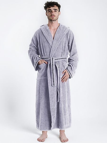 Bruno Banani Herrenbademantel "Danny, Normallänge & Überlänge, auch in extr günstig online kaufen