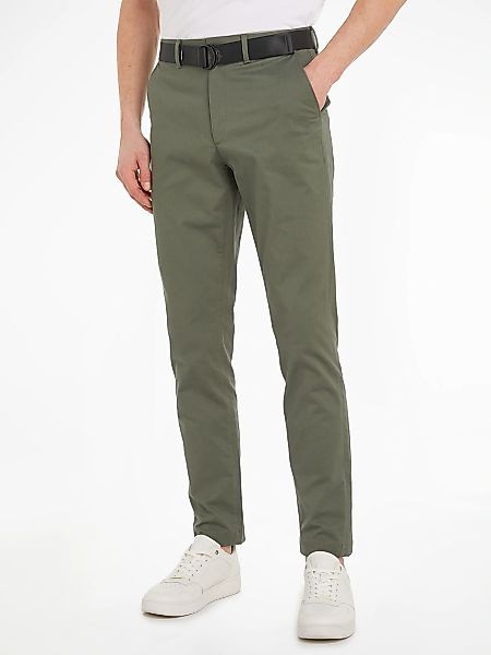 Calvin Klein Stoffhose "MODERN TWILL SLIM CHINO", mit Markenlabel günstig online kaufen