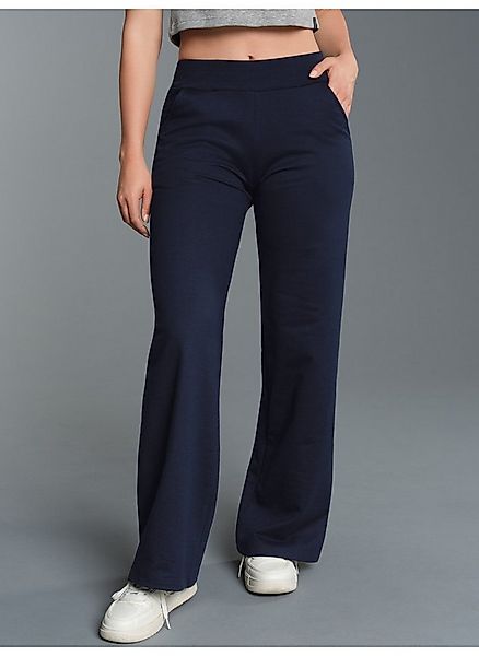 Trigema Jerseyhose TRIGEMA Jogginghose mit weitem Bein (1-tlg) günstig online kaufen