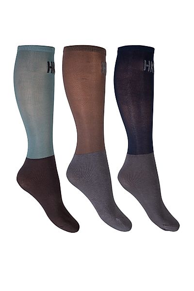 HKM Reitsocken Socken -Microcotton Colour- 3er günstig online kaufen
