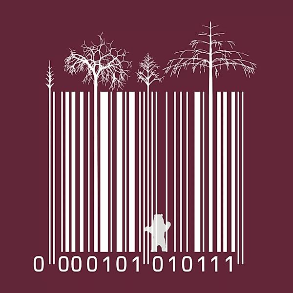 Barcode Cage - Männerhoodie Aus Bio-baumwolle günstig online kaufen