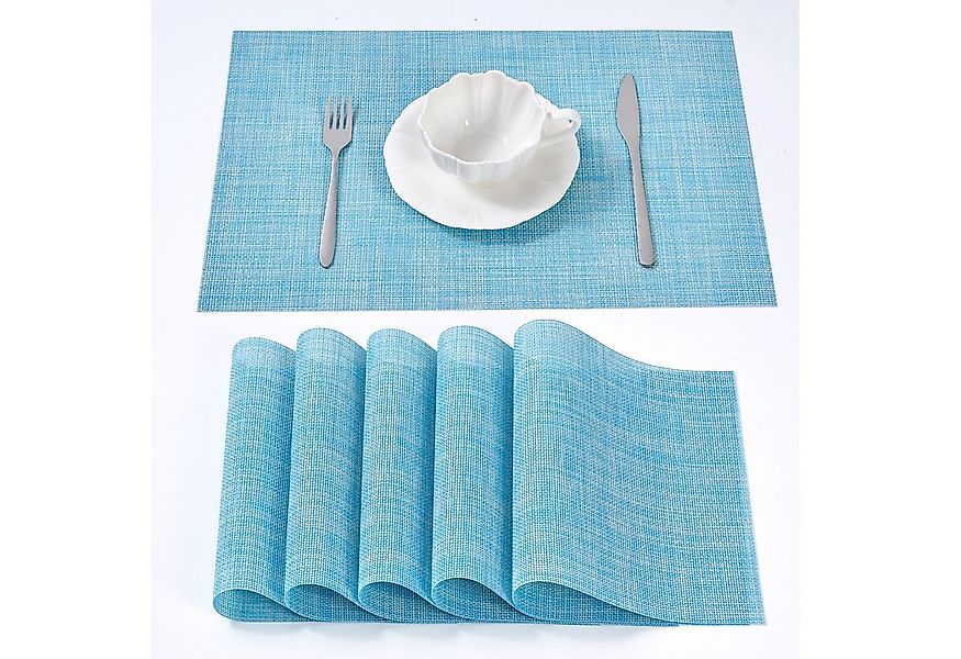 Simurq Platzset - Tischsets Abwaschbar / Rutschfest und Waschbar, (Platzdec günstig online kaufen