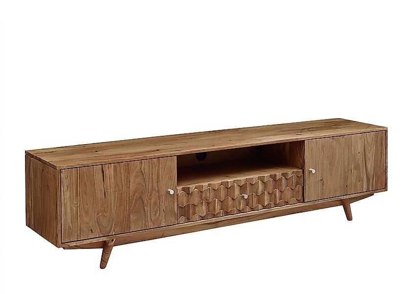 Massivmoebel24 TV-Board (Massivholz), TV-Board 188x40x48 Akazie günstig online kaufen