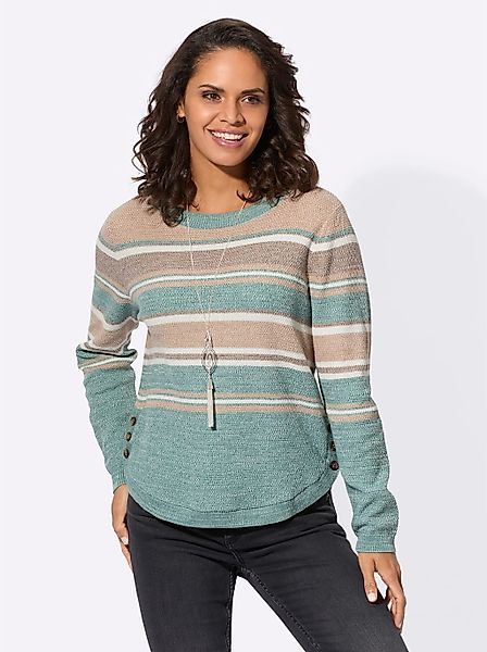 Casual Looks Strickpullover "Ringel-Pullover" günstig online kaufen