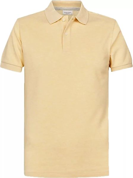 Profuomo Poloshirt Gelb Melange - Größe L günstig online kaufen