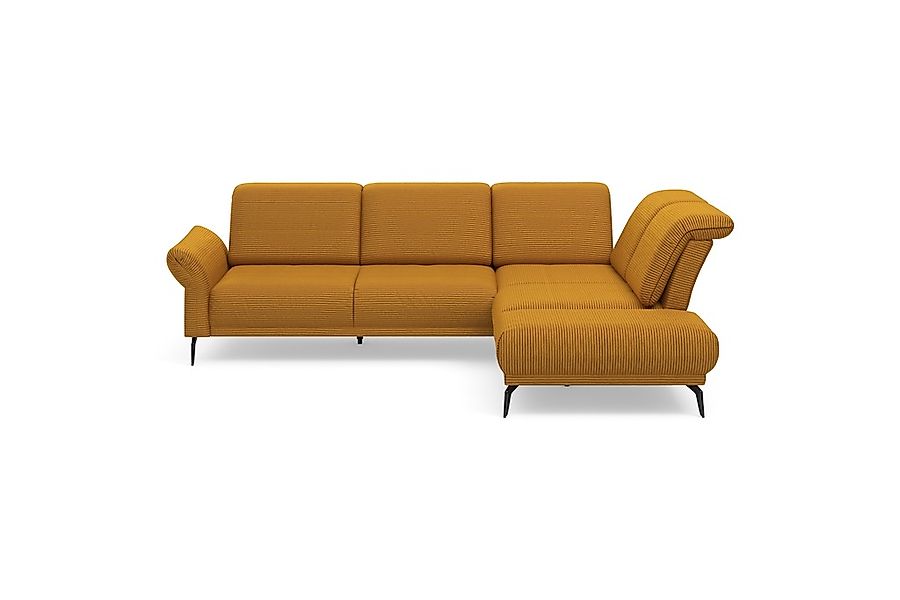 INOSIGN Ecksofa »Coco L-Form« Sitztiefen-, Arm- und Kopfteilverstellung, Co günstig online kaufen