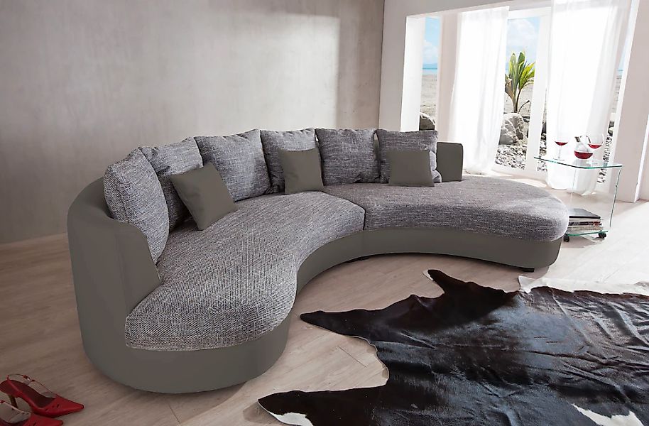 Home affaire Ecksofa "Limoncello organische Formensprache, OTTOs Choice, L- günstig online kaufen