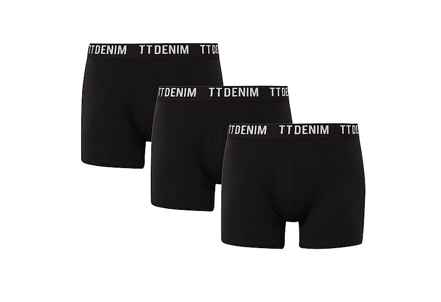 TOM TAILOR Denim Boxershorts Hipster Trunk Boxershorts im 3er-Pack (Multipa günstig online kaufen