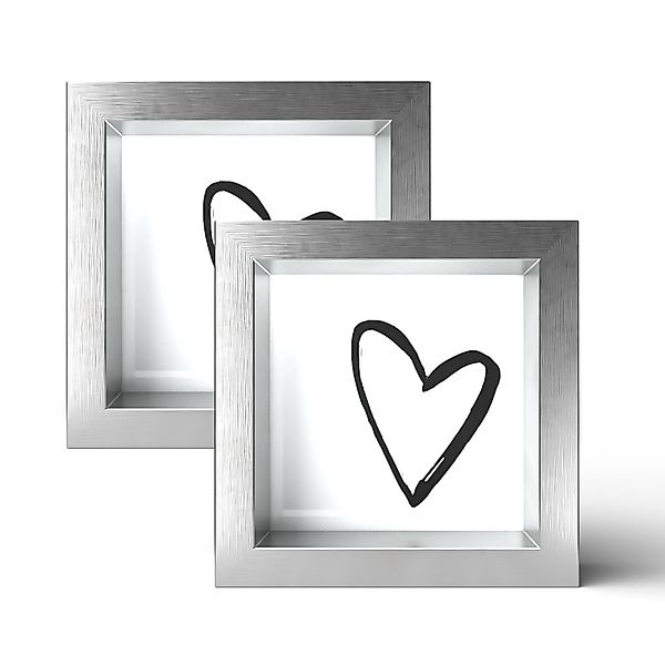 Wackadoo Living Bilderrahmen APART, (Set, 2 günstig online kaufen