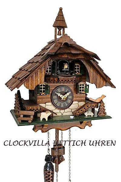 Clockvilla Hettich-Uhren Wanduhr Kuckucksuhr im Schwarzwald günstig online kaufen