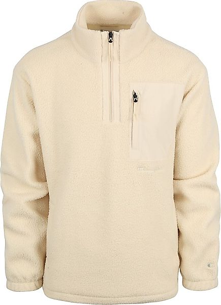 Champion Half Zip Pullover Teddy Beige - Größe XL günstig online kaufen