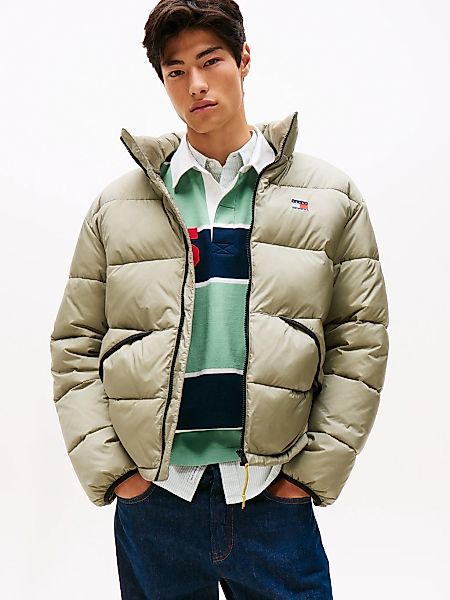 Tommy Jeans Steppjacke "VAIL PUFFER" ohne Kapuze Winterjacke Pufferjacket R günstig online kaufen