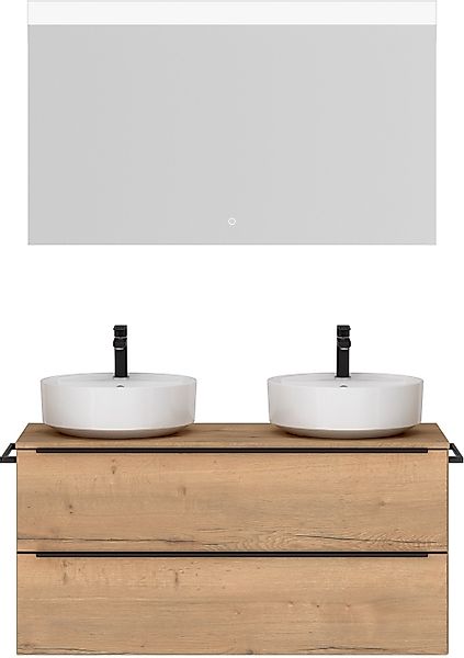 nobilia Badmöbel-Set "Alvene" vormontiert, mit Soft-Close, 2 Stk. tlg. günstig online kaufen