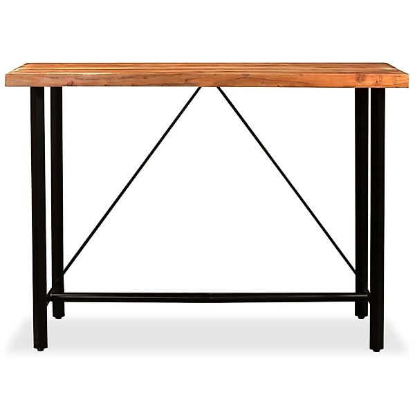 vidaXL Bartisch Akazie Massivholz 150 x 70 x 107 cm günstig online kaufen