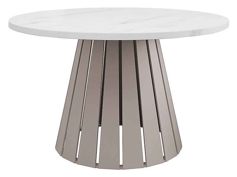 MIRJAN24 Couchtisch Circolo Cashmere, Rund, 75x75x43 günstig online kaufen