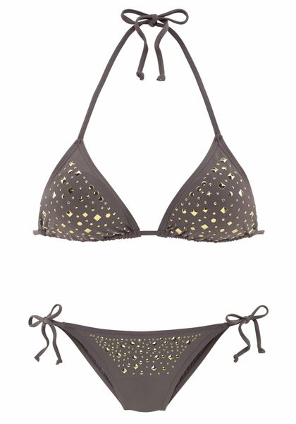 JETTE Triangel-Bikini mit Ziernieten günstig online kaufen