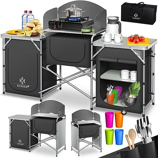 KESSER Campingschrank Campingschrank, Campingküche mit Aluminiumgestell günstig online kaufen