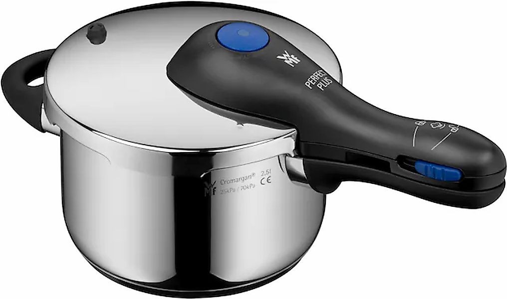 WMF Schnellkochtopf »Perfect Plus« Cromargan® Edelstahl Rostfrei 18/10 Damp günstig online kaufen