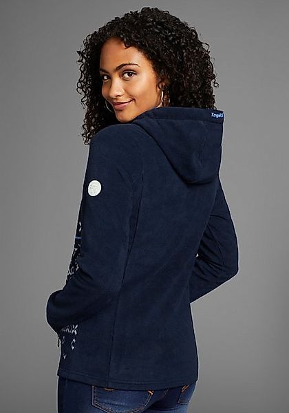 KangaROOS Fleecejacke, mit Kapuze, mit Norweger Muster günstig online kaufen