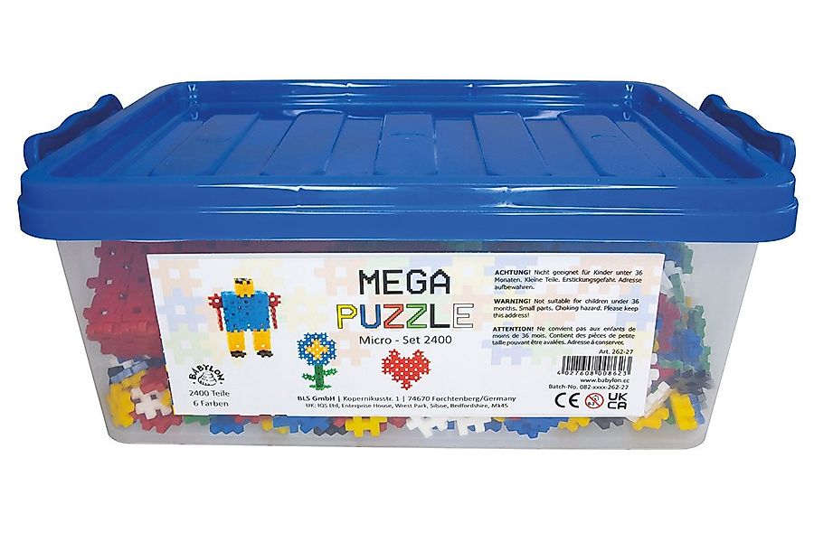 CHiLA MEGA PUZZLE Micro Spielbausteine, (2400 St) günstig online kaufen