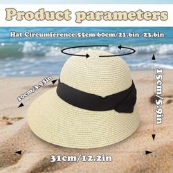 Coonoor Strohhut UV-Schutz Strohhut mit Breite günstig online kaufen
