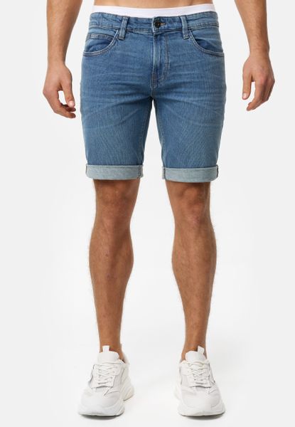 Indicode Jeansshorts INDanny aus elastischer Baumwoll-Qualität günstig online kaufen