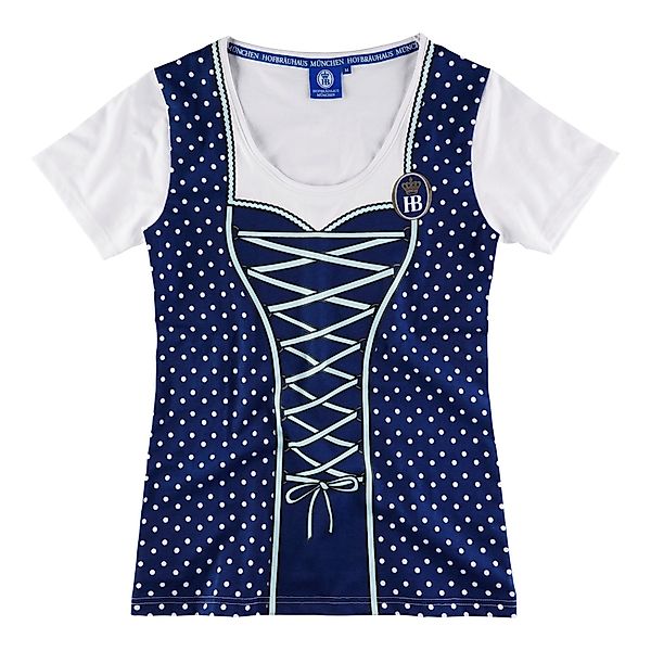 Hofbräuhaus München T-Shirt Damen "Dirndl" "Dirndl-Optik", günstig online kaufen
