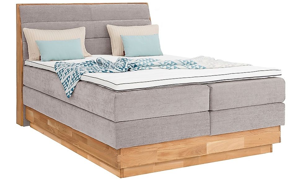 OTTO products Boxspringbett »Jenna« ohne LED-Beleuchtung, mit zertifizierte günstig online kaufen